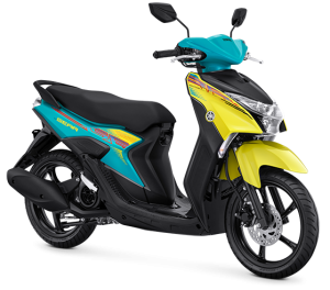 Yamaha GEAR 125 Standard Cyan Yellow