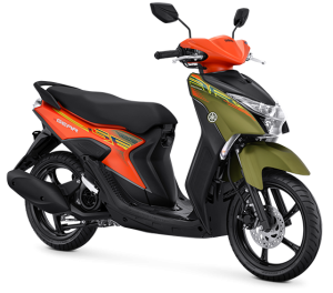 Yamaha GEAR 125 Standard Orange Green