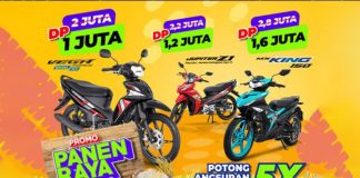 Beli Motor Yamaha Diskon Uang Muka dan Potongan Angsuran di Promo Panen Raya
