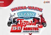 Warna-warni Classy Yamaha Festival Untuk Pengunjung F8 Makassar