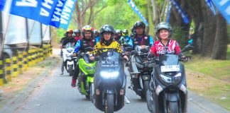 Bertemakan Tropical Beach Party, Maxi Yamaha Day 2023 Makassar di Pantai Akkarena Sukses Digelar