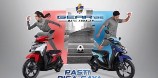 Yamaha Gear 125: Skuter Matik Multifungsi dengan Warna Baru yang Memikat